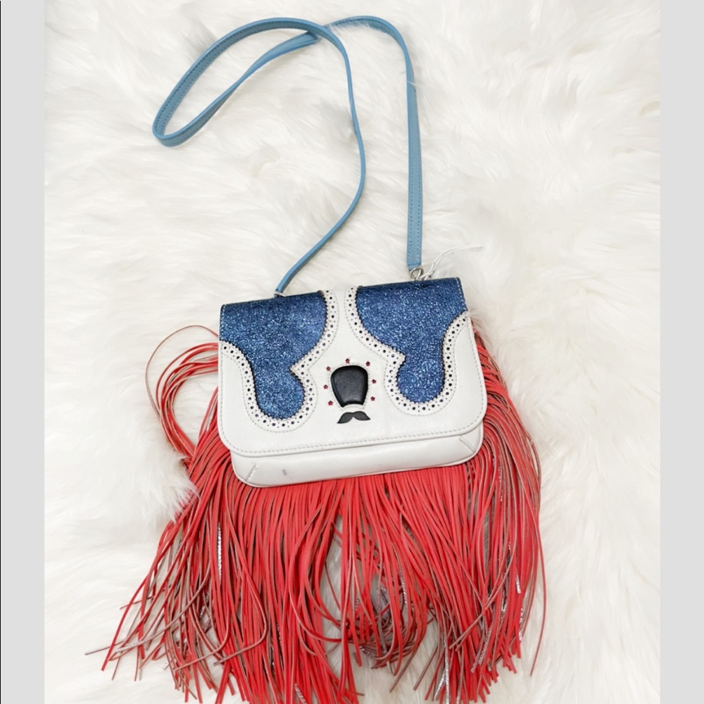 The Volon Iconic Fringe Clutch Crossbody